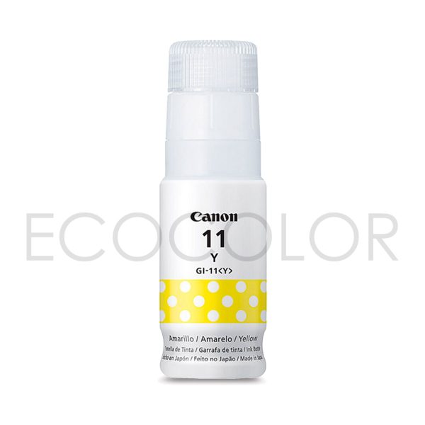 Tinta Canon Gi-11 Amarillo Original G2160 / G3160