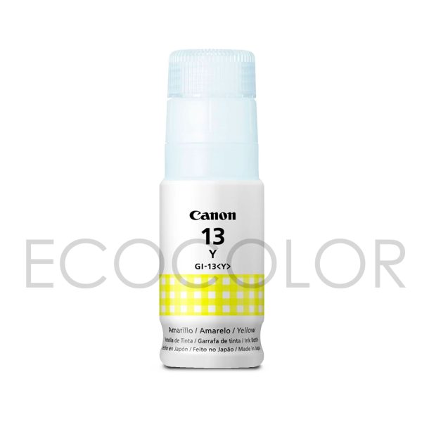 Tinta Canon Gi-13 Amarillo Original G510 / G610
