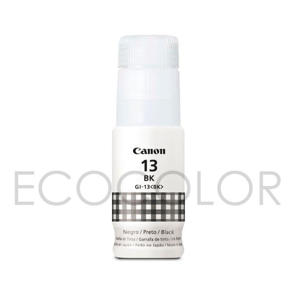 Tinta Canon Gi-13 Negra Original G510 / G610