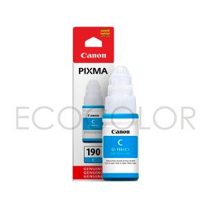 Tinta Canon Gi-190/Cyan Original G1100 / G2100 / G3100 / 4100