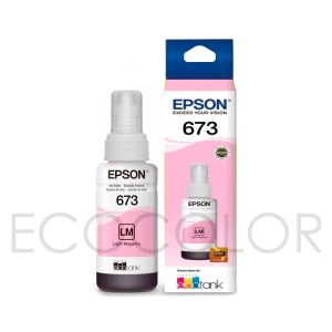 Tinta Epson T673 Magenta Light Original L800 / L810 / L850 / 1800