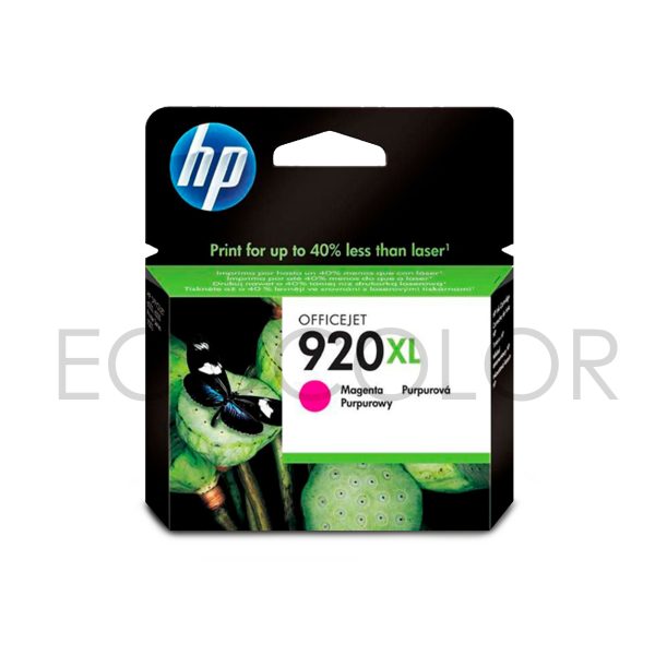 Tinta Hp 920 XL Magenta 6500 / 6500 / 6500A / 7000 / 7500 / 7500A