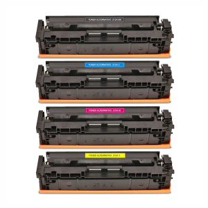 Pack X4 Toner 215A Opcionales B/C/M/Y M155 M182 M183 / Con chip
