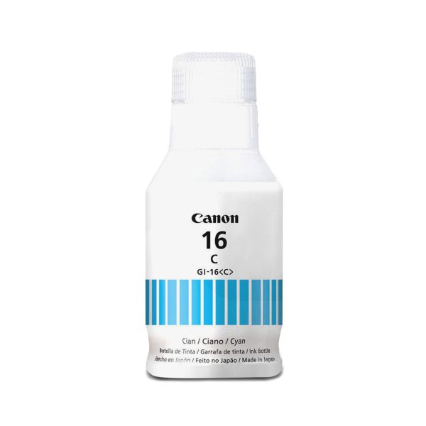 Tinta Canon Gi-16 Cian Original GX6010 / GX7010 (135ml)