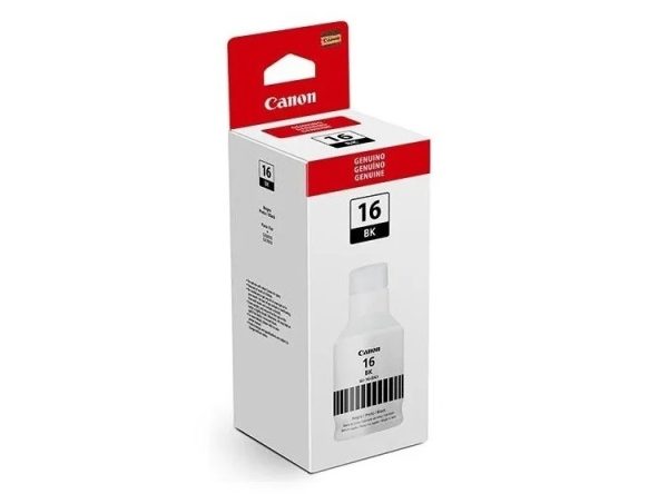 Tinta Canon Gi-16 Negra Original GX6010 / Gx7010 - Imagen 2