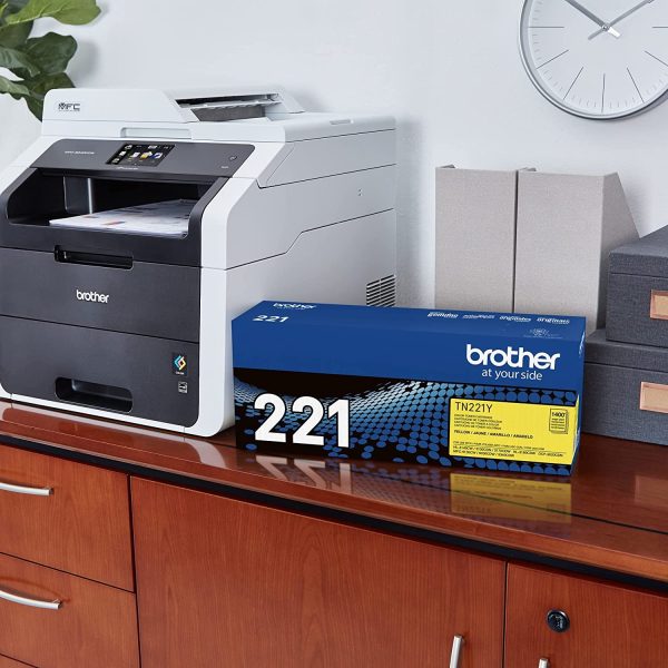 Toner Brother TN221Y Amarillo Original  HL-3150 / HL-3170 / MFC-9330 - Imagen 4