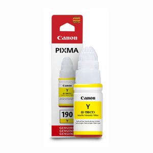 Tinta Canon Original Gi-190 Amarillo G1100 G2100 G3100 4100