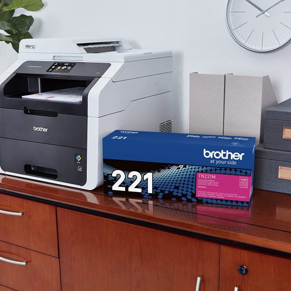 Pack X4 Toner Originales Brother TN221BKCMY HL-3150 / HL-3170 / MFC-9330 - Imagen 3