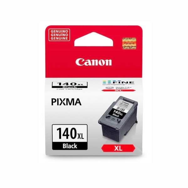 Tinta Canon Pg-140xl Negra Original Mg2110 / 3110 / 3510