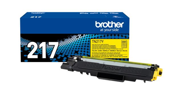 Toner Brother TN217Y Amarillo Original L3210 / L3230 / L3270 / L3550 / 3750 - Imagen 2