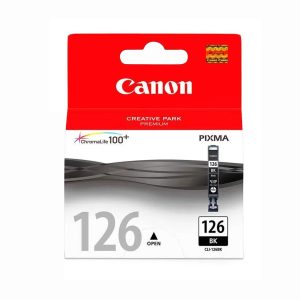 Tinta Canon Cli126 Negro Original Imp. Ip4810 / 6510 / 4810