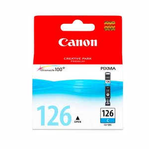 Tinta Canon Cli-126 Cian Original Imp. Ip4810/6510/4810