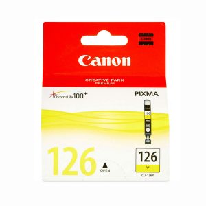 Tinta Canon Cli-126 Amarillo Original Imp. Ip4810 / 6510 / 4810