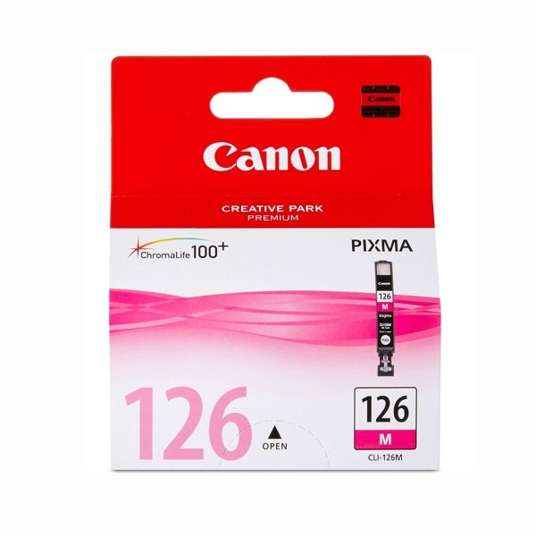 Tinta Canon Cli-126 Magenta Original Imp. Ip4810 / 6510 / 4810