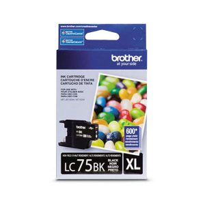 Tinta Brother Lc75 Negro Originales J280/j425/j625/j591/j6710