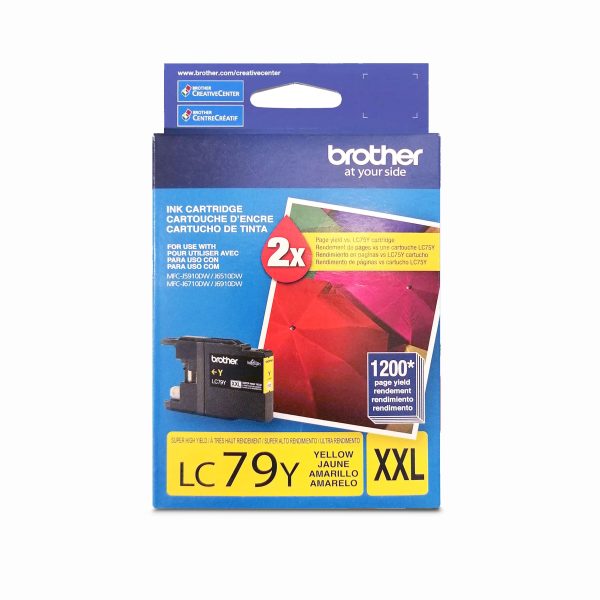 Tinta Brother Lc79 Xxl Amarillo Original MFC-J5910DW J6510DW / J6710DW J6910DW