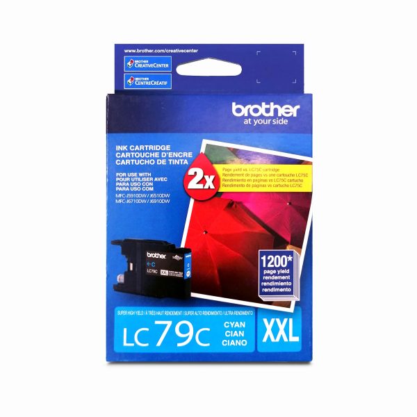 Tinta Brother Lc79 Xxl Cian Original MFC-J5910DW / J6510DW / J6710DW / J6910DW