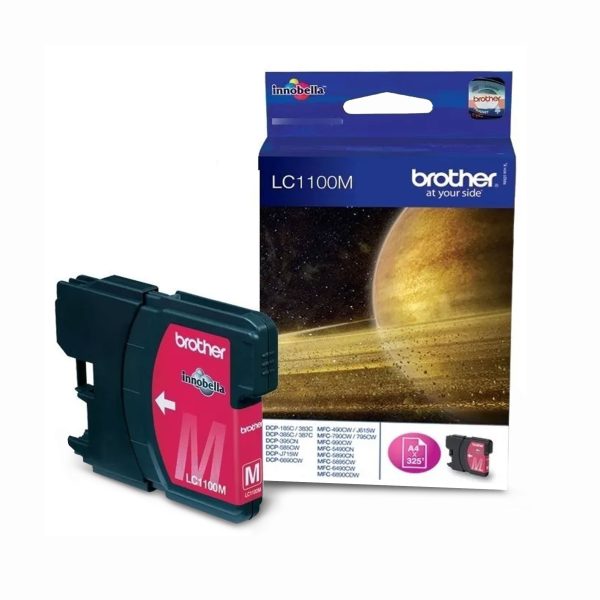 Tinta Brother Lc1100 Magenta Original DCP-185C / J715W / MFC-490