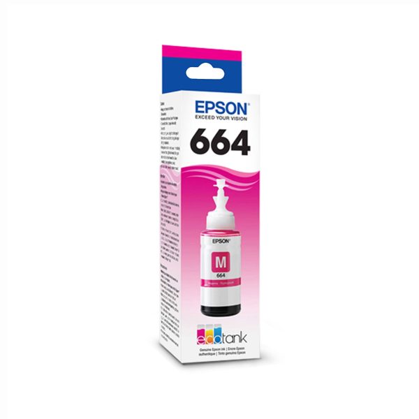 Tinta Epson T664 Magenta L120 L380 L200 L1300