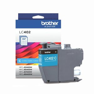 Tinta Brother Original LC402C Cian MFC j5340DW / j6540DW / j6740DW / j6940DW