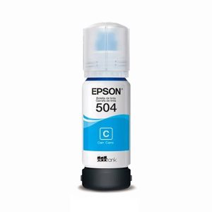 Tinta Epson T504 Original Cyan L4150 / L4160 / L6191 / L6161