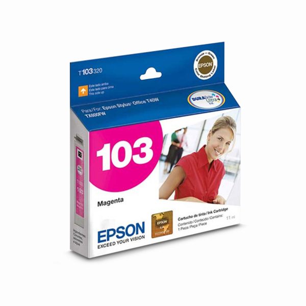 Tinta Epson T103 Magenta T1110 / T40W / TX600FW