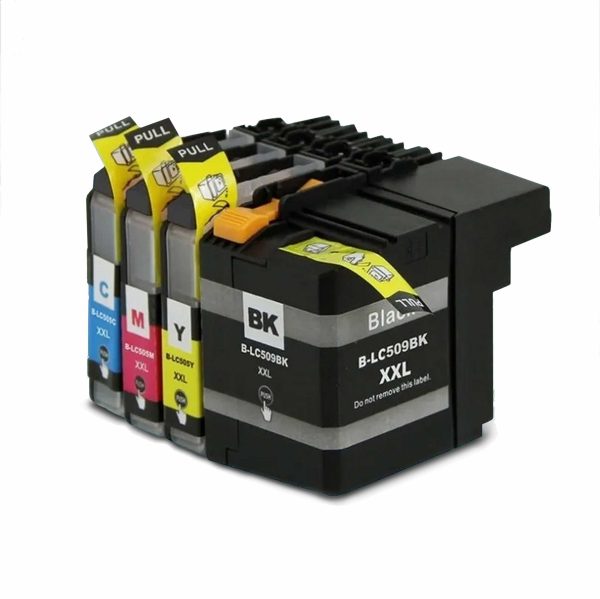 Pack X4 Tintas LC509/505XXL Opcionales J100 J105 J200