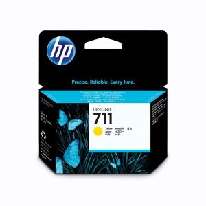 Tinta Hp 711 Amarillo Original T120 / T520