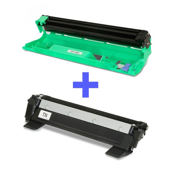 Pack X2 Tambor Dr-1060 + Toner Tn-1060 Opcional Hl-1202 / Dcp-1602