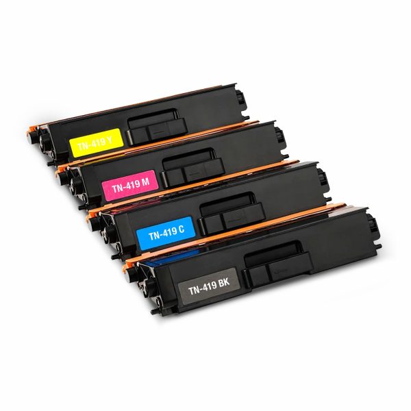 Pack X4 Toner TN-419 B/C/M/Y Opcionales HL-L8260 / L8360 / L8610 / L9310 / 9k Pags.