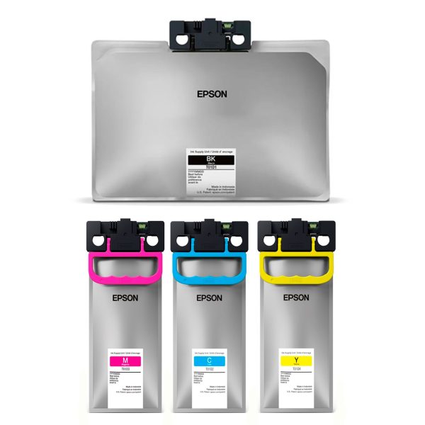 Pack X4 Tintas Epson T01D Originales BCMY M880 / S880 / C529 / C579