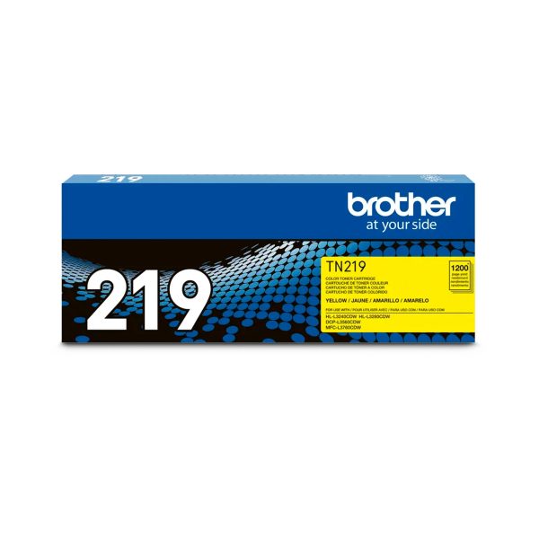 Toner Brother TN219 Amarillo Original HL-L3280 / DCP-L3560 / DCP-L3760 - Imagen 2