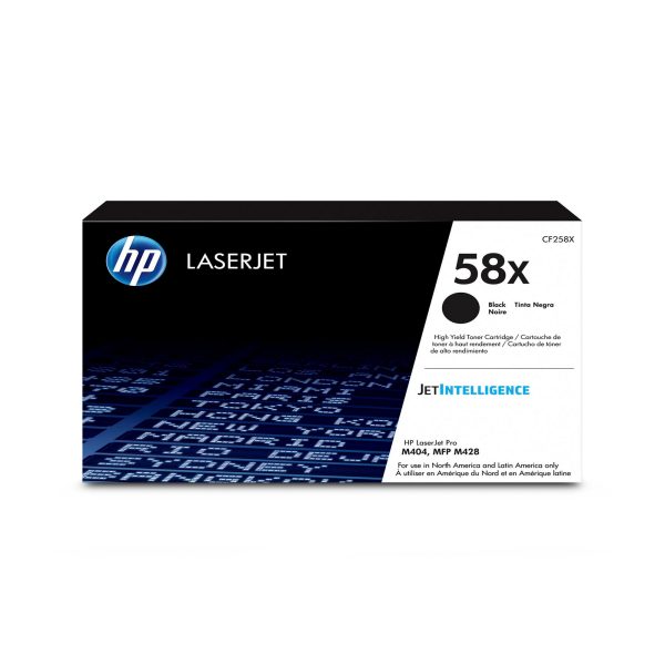 Toner Hp 58X /CF258X Negro M404 / M428 / 10.000 Pag