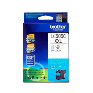 Tinta Brother LC505 XXL Cian Original J100 / J105 / J200