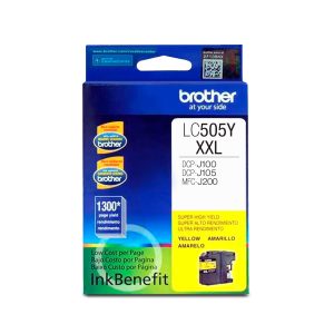 Tinta Brother LC505 XXL Amarillo Original J100 / J105 / J200