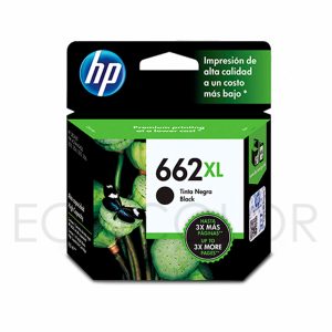 Tinta Hp 662XL Original Negra 1015/1515/2515/2545/2645/3515