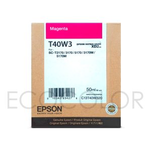 Tinta Epson T40W3 Magenta (XL) Original T2170 / T3170 / T5170 (50ml)