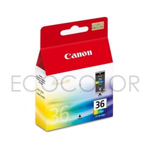 Tinta Canon CLi-36 Color Original Mini260 / Mini320 / IP100-110 / TR150