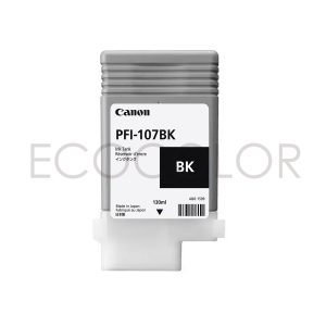 Tinta Canon PFi-107BK Negro Original iPF670 / iPF770