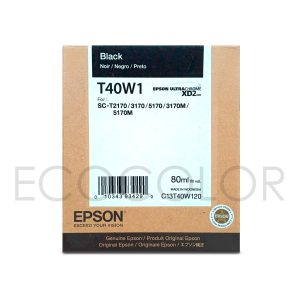 Tinta Epson T40W1 Black (XL) Original T2170 / T3170 / T5170 (80ml)