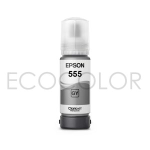 Tinta Epson T555 Gray Base Agua Dye Original L8160 / L8180