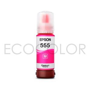 Tinta Epson T555 Magenta Base Agua Dye Original L8160 / L8180