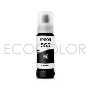 Tinta Epson T555 PB Negra Base Agua Original L8160 / L8180