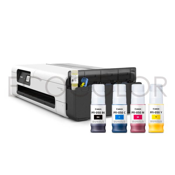 Pack X4 Tintas Canon PFi-050 BK,C,M,Y Original TC-20 / TC-20m - Imagen 2