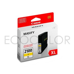 Tinta Canon PGI-2100XL Amarillo Original Maxify iB4010 / 19.3ml