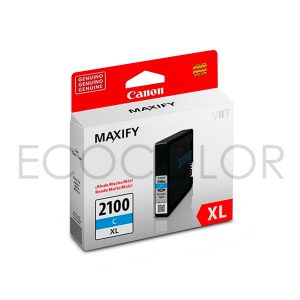 Tinta Canon PGI-2100XL Cian Original Maxify iB4010 / 19.3ml
