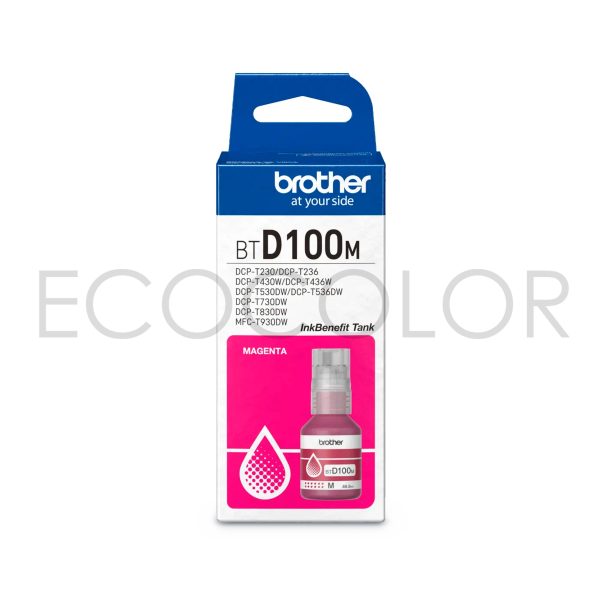 Tinta Brother BTD100M Magenta Original T230 / T530 / T730