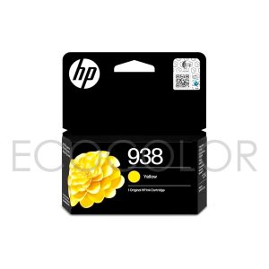 Tinta Hp 938 Amarillo Original Officejet 9130 / 9730 Series