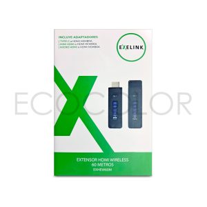 Modulo Extensor Hdmi Wireless Exelink Wii Negro