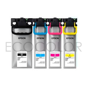 Pack X4 Tintas Epson T942 BK T941 C,M,Y Originales WF-C5210 / C5290 / C5710 / C5790